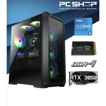 Računalo MagazinRS (Intel i5 14400F 4.7GHz (Boost), Nvidia RTX 3050, 16GB DDR4 RAM, SSD 1TB NVMe)