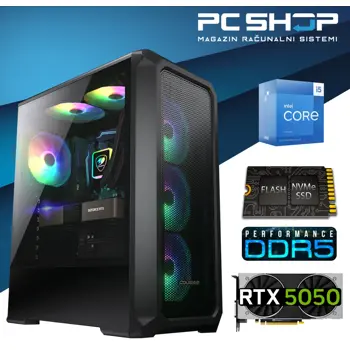 Računalo MagazinRS (Intel i5 14400F 4.7GHz (Boost), Nvidia RTX 5050 8GB, 16GB DDR5 RAM, SSD 1TB NVMe)