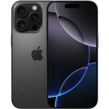 Refurbished Apple iPhone 16 Pro, 128GB, Black, RFB-IPHONE 16P-128-B
