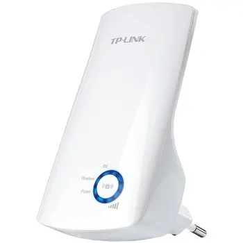 Repeater TP-Link TL-WA854RE, 300Mbps Wireless N Wall Plugged Range Extender, QCOM, 2T2R, 2.4GHz, 802.11n/g/b, Ranger Extender button, Range extender mode, with internal Antennas，without Ethernet Port,