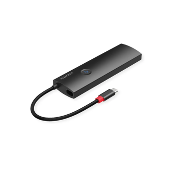 Roline USB-C multiport docking station, 1×4K HDMI, 2×USB 3.2 Gen 2, 1×USB Type C PD, 1×G-LAN, 1×SD/microSD Card Reader, 12.02.1126
