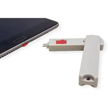 Roline USB TIP C port blokator, 1×blokator/1×ključ, 11.02.8333