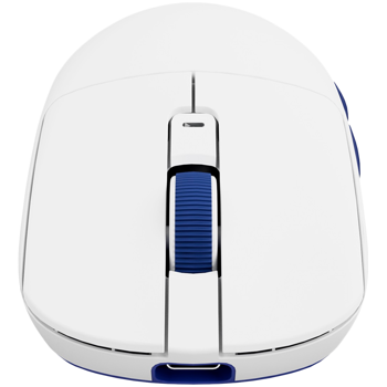 ROYAL KLUDGE M30 White Blue Gaming Mouse PAW 33111K, RK-M30-WHBLU