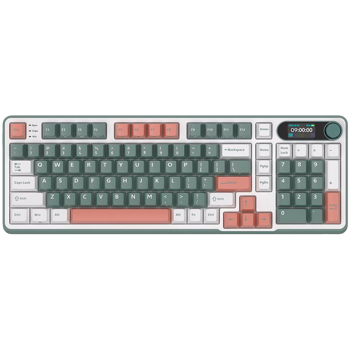 ROYAL KLUDGE RK-S98 Camping Green Gaming Keyboard Brown switch, RK-S98-CAMPGRN-BRNSW-US
