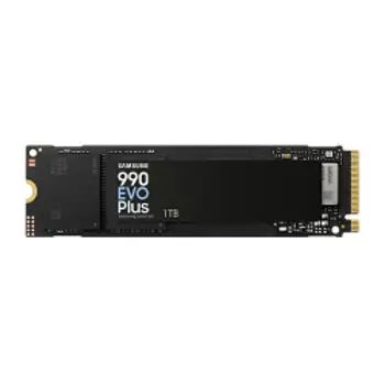Samsung 990 EVO Plus 1TB NVMe PCIe M.2 2280 SSD, R/W: 7150/6300 MB/s (MZ-V9S1T0BW), 69295
