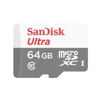 SanDisk Ultra microSD card without adapter - 64GB, SDK-SDSQUNR-064G-U