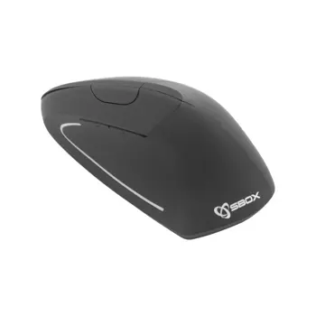 SBOX vertikalni bežični miš VM-065W 1.600dpi crni
