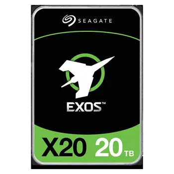 Seagate 20 TB 3,5" HDD, Exos X20, 7200 RPM , 256MB, SATA, SGT-ST20000NM007D-RMA