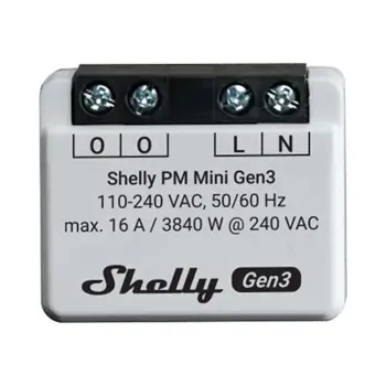 SHELLY PM Mini Gen3 Power Meter, FG3800235261613