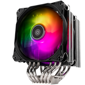 SilverStone Hydrogon D120 V2 CPU cooler with 6 heat-pipes, Intel LGA 2066/2011/1700/1200/115x/1366/775, AMD Socket AM4/AM3/AM2/FM2/FM1, dual 120mm ARGB fans
