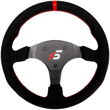SIMAGIC Round-Shaped Steering wheel without HUB, 330mm, Suede. S402, P-330R(SUEDE)