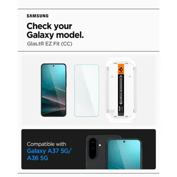 Spigen zaštitno staklo Glass tR EZ Fit HD 1 Pack - Samsung Galaxy A37 5G/ A36 5G  (AGL11365), 77294