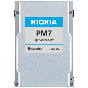 SSD Kioxia (2.5" 15MM, 3.84TB, SAS 24Gbit/s, BiCS FLASH TLC), KPM71RUG3T84