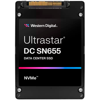 SSD Server WD/HGST ULTRASTAR DC SN655 (BiCS5 TLC NVMe U.3 SFF-15mm RI-1 DW/D 7% OP 30.72TB, Dual Port(DP), SE, Generic) SKU: 0TS2507, WUS5EC1B1ESP7Y1