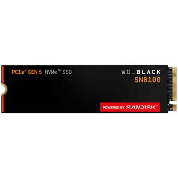 SSD WD Black SN8100 (M.2, 8TB, PCIE GEN 5x4 NVMe), WDS800T1X0M-00CMT0