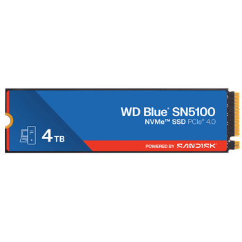 SSD WD Blue SN5100 (M.2, 4TB, PCIE GEN 4x4 NVMe), WDS400T5B0E-00CPE0
