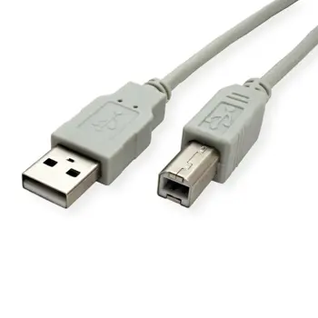 STANDARD USB2.0 kabel TIP A-B M/M 1.8m, bež, 11.55.3102
