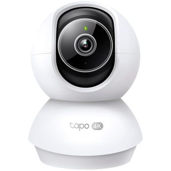 Tapo C250 Pan/Tilt AI Home Security Wi-Fi Camera, 4K 8MP resolution, Smart AI Detection, microSD up to 512GB, Two-Way Audio, Night Vision up to 40ft, TAPO C250
