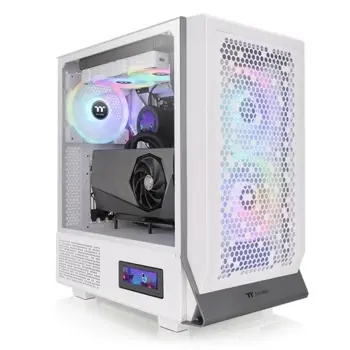 Thermaltake Ceres 300 TG ARGB Mid Tower Chassis Snow, TTE-CA-1Y2-00M6WN-00