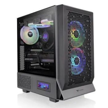 Thermaltake Ceres 300 TG ARGB Mid Tower Chassis, TTE-CA-1Y2-00M1WN-00