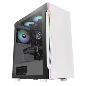 Thermaltake H200 TG Snow RGB, TTE-CA-1M3-00M6WN-00
