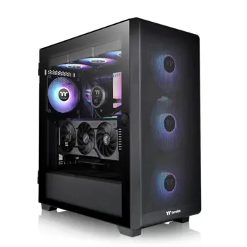 Thermaltake S250 TG ARGB Mid Tower Chassis, TTE-CA-1Y6-00M1WN-00