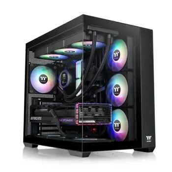 Thermaltake View 380 TG ARGB Mid Tower Chassis, TTE-CA-1Z2-00M1WN-00
