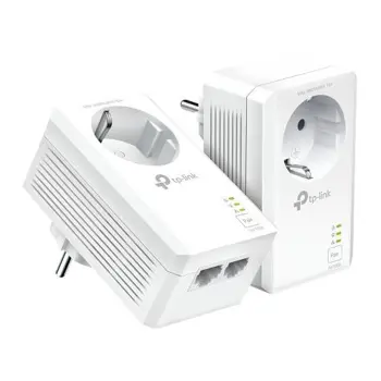 TP-Link AV1000 2-Port Gigabit Passthrough Powerline Starter Kit, TPL-TL-PA7027P KIT