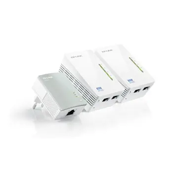 TP-Link AV600 Powerline Wi-Fi 3-Pack Kit, TPL-TL-WPA4220TKIT