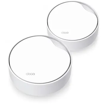 TP-Link AX3000 Deco X50-PoE Whole Home Mesh WiFi 6 System with PoE, 2 pack, Deco X50-PoE-2