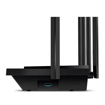 TP-Link AX5400 Archer AX73 bežični usmjerivač (Dual-Band Router Wi-Fi 6) 574Mbps/4804Mbps (2.4GHz/5GHz), CPU 1.5GHz, 802.11ax/ac/n/a/b/g, 1×G-WAN, 4×G-LAN, USB3.0, 6×fiksne antene
