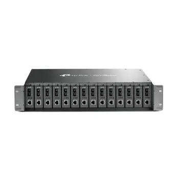 TP-Link kućište za media konvertere, 14-slot, neupravljivo, 19" Rack, TL-MC1400-LS