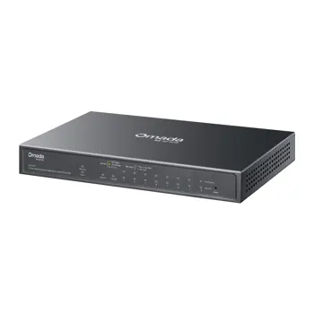 TP Link Omada 10-Port Gigabit Easy managed preklopnik (Switch) with 8-Port PoE+, ES210GP-LS
