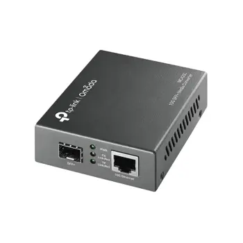 TP-Link Omada 10G Multi-Gigabit SFP Media Converter (1x10GbE, 1xSFP+, MM/SM, 550nm/1310nm, 550m/20km), MC420L