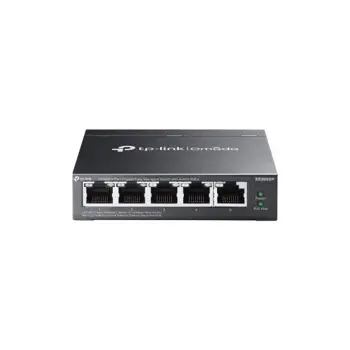TP-Link Omada 5-Port Gigabit Easy Managed Switch with 4-Port PoE, TPL-ES205GP