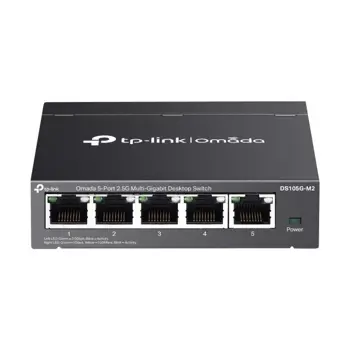 TP-Link Omada 5-Port Gigabit Unmanaged Desktop Switch, 4-Port PoE, TPL-DS105GP