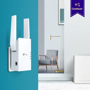 TP-Link RE605X, AX1800 Wi-Fi 6 Range Extender, RE605X