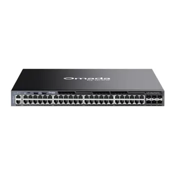 TP-Link SG6654X | Omada 48-Port Gigabit Stackable L3 Managed Switch with 6× 10G Slots, TPL-SG6654X