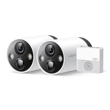 TP-Link Tapo C420S2 Smart Wi-Fi Security Camera System, 2-Camera System, TPL-TAPO C420S2