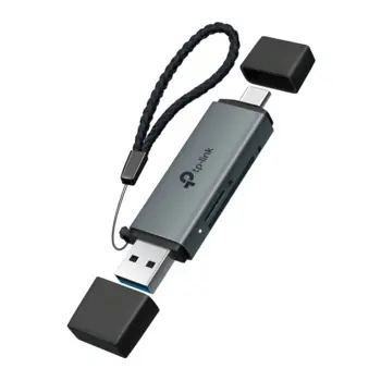 TP-Link USB 3.0 Type-C A to SD microSD 3.0 Card Reader, TPL-UA430D