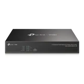 TP-Link VIGI NVR1004H, 4 Channel Network Video Recorder, TPL-NVR1004H