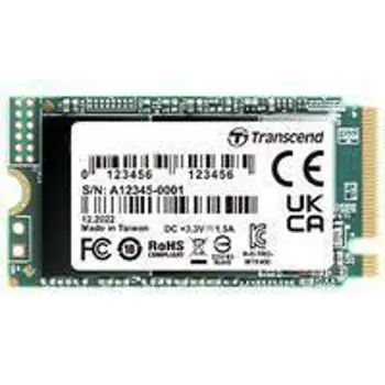 Transcend 256 GB, M.2, NVMe Gen. 3x4, 2242, TRA-TS256GMTE400S