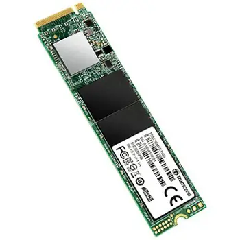 Transcend 512GB, M.2 2280,PCIe Gen3x4, 3D TLC, TS512GMTE110S