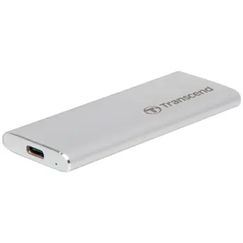TRANSCEND ESD240C 480GB External SSD, USB 3.1 Gen 2, Read/Write: 520 / 460 MB/s, cable: Type-C, TS480GESD240C