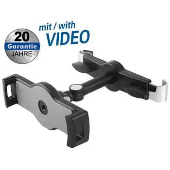 Transmedia Car Headrest Mount Tablet Holder 4,7" - 12,9", TRN-HT3-L