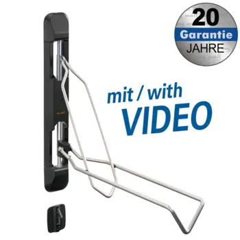 Transmedia Swivel bike wall mount, Load up to 35 kg, TRN-HR11-L