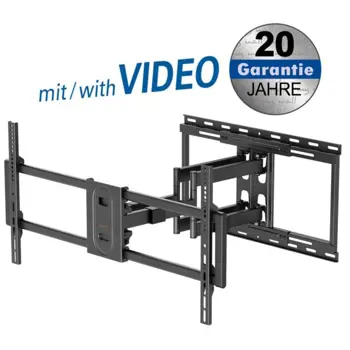 Transmedia Swivel TV wall mount, 43" - 100", up to 80kg, TRN-HP43-L