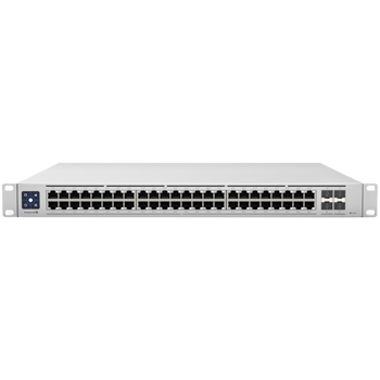 Ubiquiti Enterprise Layer 3, PoE switch with (48) 2.5GbE, 802.3at PoE+ RJ45 ports and (4) 10G SFP+ ports, USW-ENTERPRISE-48-POE-EU