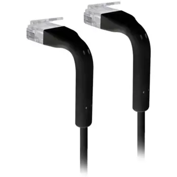 Ubiquiti U-Cable-Patch-1M-RJ45-BK, UniFi Ethernet Patch Cable, 1m, Cat6, Black, UBQ-U-C-P-1M-RJ45-BK