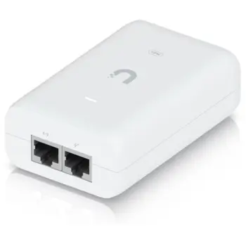 Ubiquiti U-POE (U-POE-at) Gigabit PoE injector, 48V, 30W, UBQ-U-POE+